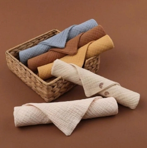 JESMARY -  Gia Công Sỉ Lẻ Khăn Mặt Sợi Tre Cho Bé JESMARY: Phụ Kiện 