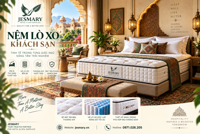 JESMARY - Xưởng Sản Xuất Nệm Lò Xo Khách Sạn JESMARY: Chiến Lược Giải Pháp Quà Tặng Nội Bộ & Tri Ân Quản Lý (Staff & Management Appreciation)