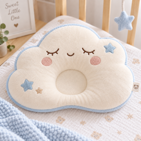 JESMARY - Gối Trẻ Em Chống Bẹp Đầu Chuẩn Công Thái Học: Nâng Đỡ Tối Ưu Đốt Sống Cổ Non Nớt