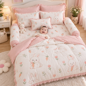 JESMARY - Sản Xuất Bộ Chăn Ga Cho Bé In Theo Yêu Cầu: Chuẩn Cotton Cao Cấp, An Toàn Cho Da