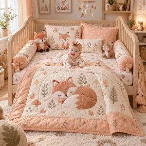 JESMARY -  Đồng Hành Cùng Phòng Ngủ Của Bé Với Dòng Vải Cotton Tự Nhiên Thoáng Khí