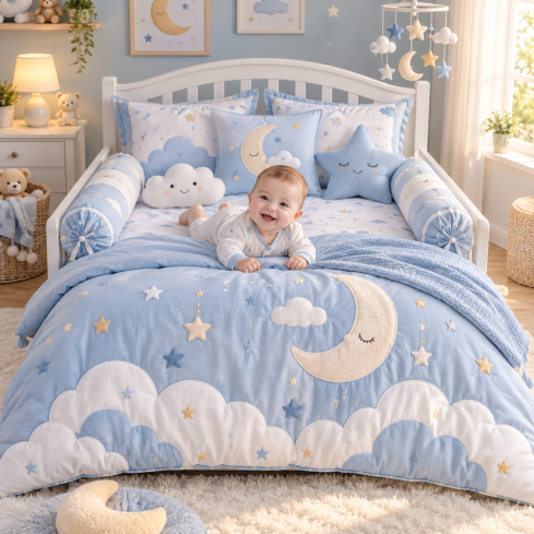 JESMARY - Hướng Dẫn Tự Phối Màu Và Lên Thiết Kế Chăn Ga Cho Bé Đơn Giản Nhất
