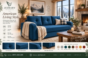 JESMARY - Xưởng Sản Xuất Ghế Sofa Cổ Điển / Tân Cổ Điển (Classic & Neoclassical Sofa) Tiêu Chuẩn JESMARY: Đỉnh Cao Nghệ Thuật Chế Tác Cho Biệt Thự