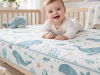 JESMARY - Nệm Trẻ Em Cotton In Logo Theo Yêu Cầu, Thoáng Mát Và Thân Thiện