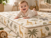 JESMARY - Nệm Trẻ Em Vải Cotton Mềm Mịn, In Logo Thương Hiệu Chuyên Nghiệp