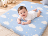 JESMARY - Nệm Trẻ Em Màu Pastel In Logo, Thiết Kế Nhẹ Nhàng Và Đáng Yêu