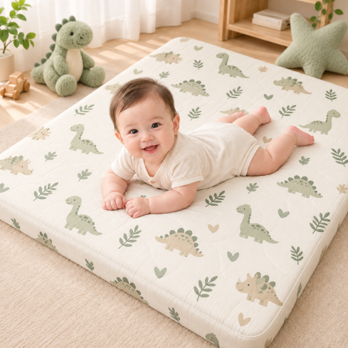 JESMARY - Nệm Trẻ Em In Logo Cho Trường Mầm Non, Thiết Kế Tiện Dụng Và Bền Đẹp