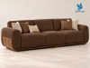 JESMARY - Sofa Phòng Khách Êm Ái, Kiểu Dáng Tinh Tế Mang Đến Không Gian Tiện Nghi Và Thoải Mái
