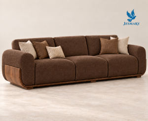 JESMARY - Sofa Phòng Khách Êm Ái, Kiểu Dáng Tinh Tế Mang Đến Không Gian Tiện Nghi Và Thoải Mái