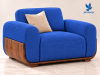 JESMARY - Ghế Sofa Đơn Bền Đẹp, Được Gia Công Tỉ Mỉ Đáp Ứng Nhu Cầu Sử Dụng Trong Nhiều Không Gian