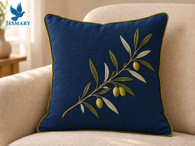 JESMARY - Gối Tựa Ghế Sofa Thiết Kế Tinh Xảo Khóa Kéo Giấu Kín Dễ Dàng Vệ Sinh Luôn Tươi Mới